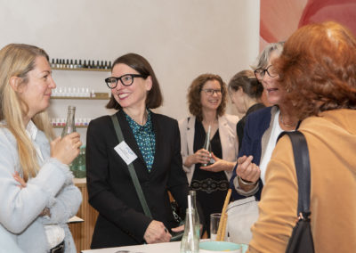 Unternehmerinnentreffen in der Douglas-Filiale auf der Königsallee in Düsseldorf