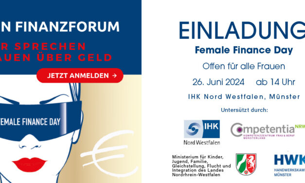 Female Finance Day am 26. Juni 2024 in Münster