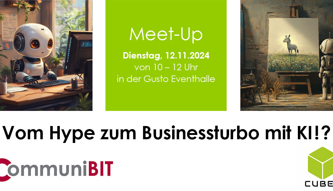 12.11.2024: Vom Hype zum Business-Turbo mit KI